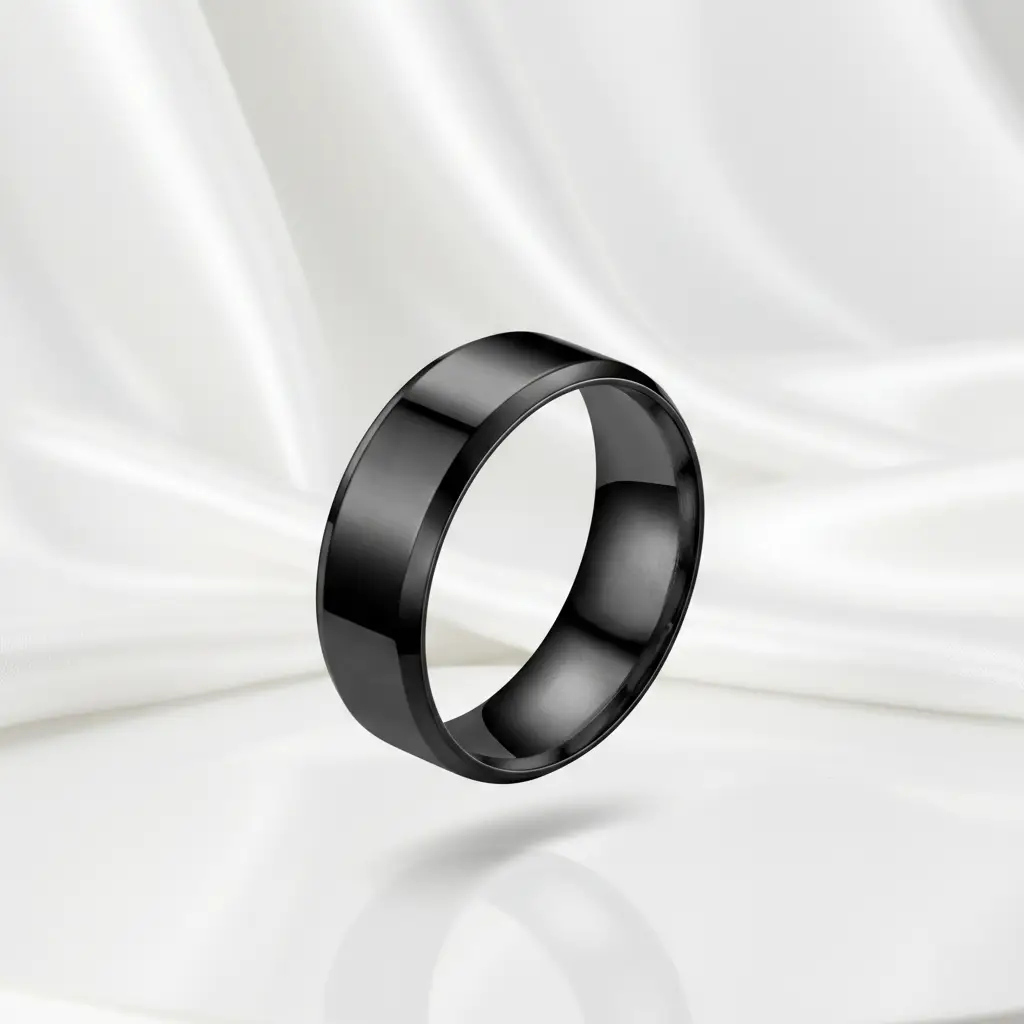 Double Bevel Edge Black